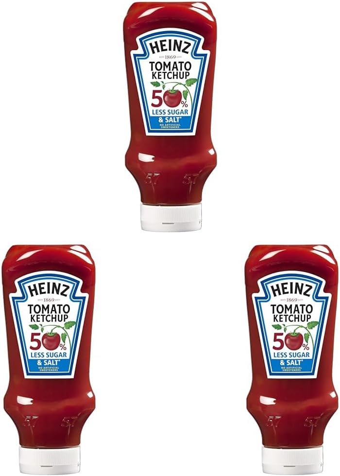 Heinz Tomato Ketchup 50% Less Sugar & Salt 800ml