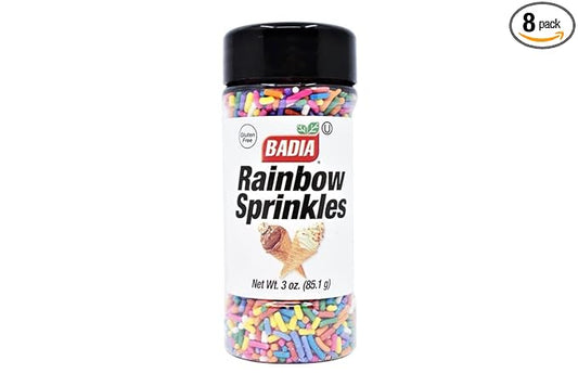 Badia Rainbow Sprinkles, 3 Oz