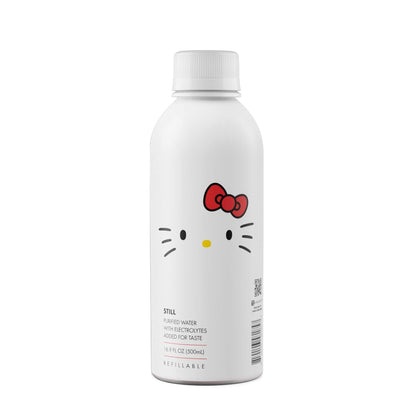 PATH x Hello Kitty Still Water - Ultra-Purified, pH-Balanced, Locally Sourced Aluminum Water Bottle - Infinitely Recyclable and Reusable 16.9oz (12 pack)