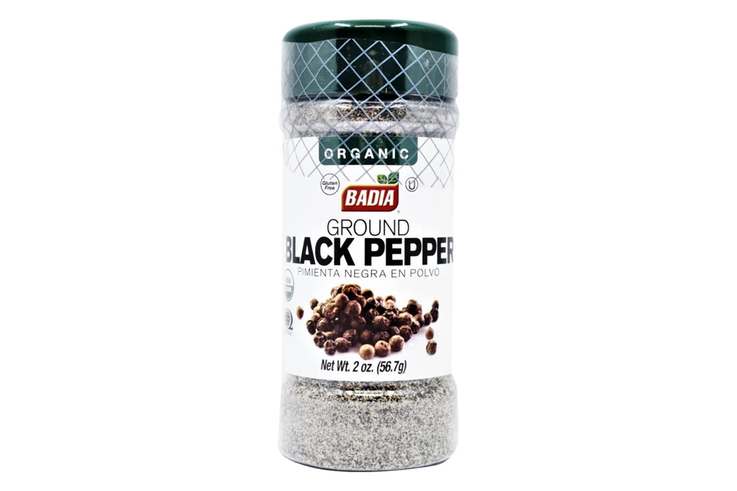 BADIA PEPPER BLACK GROUND ORG 2 OZ