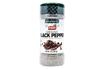 BADIA PEPPER BLACK GROUND ORG 2 OZ