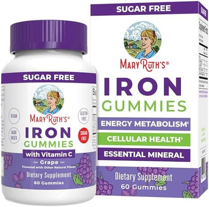 Iron Supplement Prenatal & Postnatal | Liquid Iron Supplement for Pregnant & Lactating | Iron Supplement for Iron Deficiency | Immune Support | Sugar Free | Vegan | Non-GMO | Gluten Free | 15.22 Fl Oz