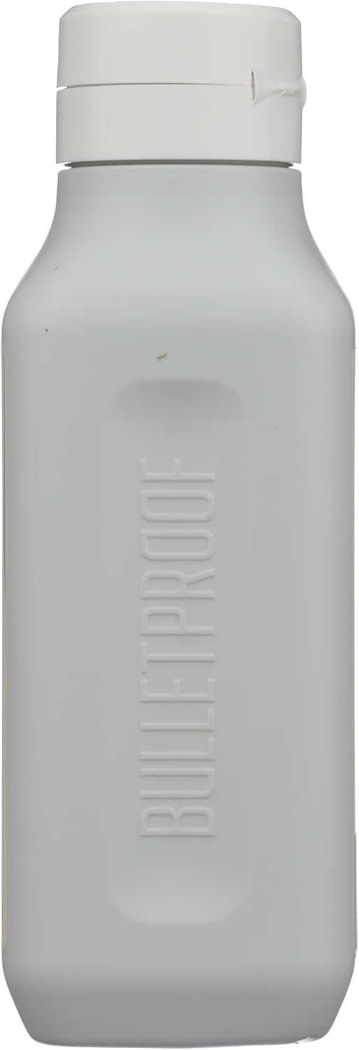 Bulletproof Coconut Brain Octane C8 MCT Oil, 16 Ounces, Premium Keto Supplement for Sustained Energy, Brain and Body Fuel, Unflavored, Add to Coffee and Smoothies, Packaging May Vary