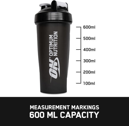 Optimum Nutrition ON 100% Gold Standard Blender Shaker Water Bottle 600ml - 800ml for Whey Protein Creatine BCAA Serious Mass Weight Gainer Amino Energy Drink