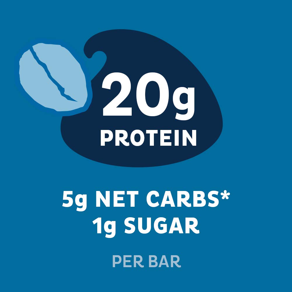 Quest Nutrition Apple Pie Protein Bar, 20g Protein, 4g Net Carbs, 2g Sugar, Gluten Free, Keto Friendly, 12 Count