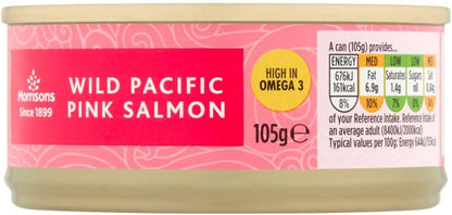 Morrisons Wild Pacific Pink Salmon, 418 g (Pack of 1)