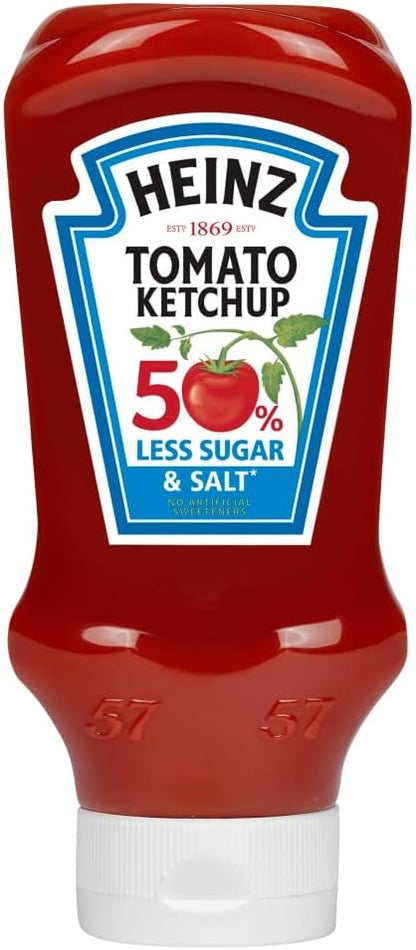 Heinz Tomato Ketchup 50% Less Sugar & Salt 800ml