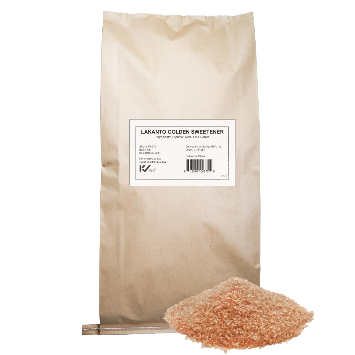 Lakanto Powdered Monk Fruit Sweetener with Erythritol - Powdered Sugar Substitute, Zero Calorie, Keto Diet Friendly, Zero Net Carbs, Baking, Extract, Sugar Replacement