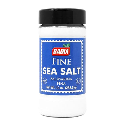 Badia Sea Salt Fine, 10 oz