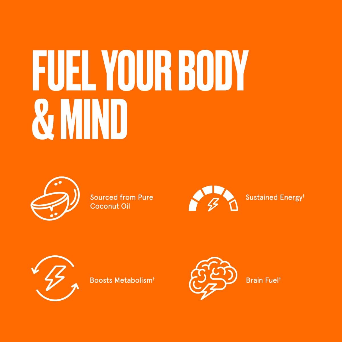 Bulletproof Coconut Brain Octane C8 MCT Oil, 16 Ounces, Premium Keto Supplement for Sustained Energy, Brain and Body Fuel, Unflavored, Add to Coffee and Smoothies, Packaging May Vary