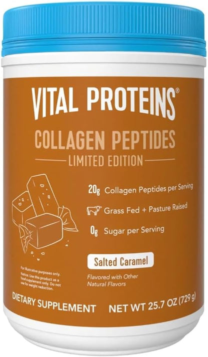 Vital Proteins Grass Fed Collagen Powder Supplement (Type I, III) for Skin Hair Nail Joint - Hydrolyzed Collagen, Grass Fed, Dairy and Gluten Free - Chocolate Flavor, 17.1 oz Canister