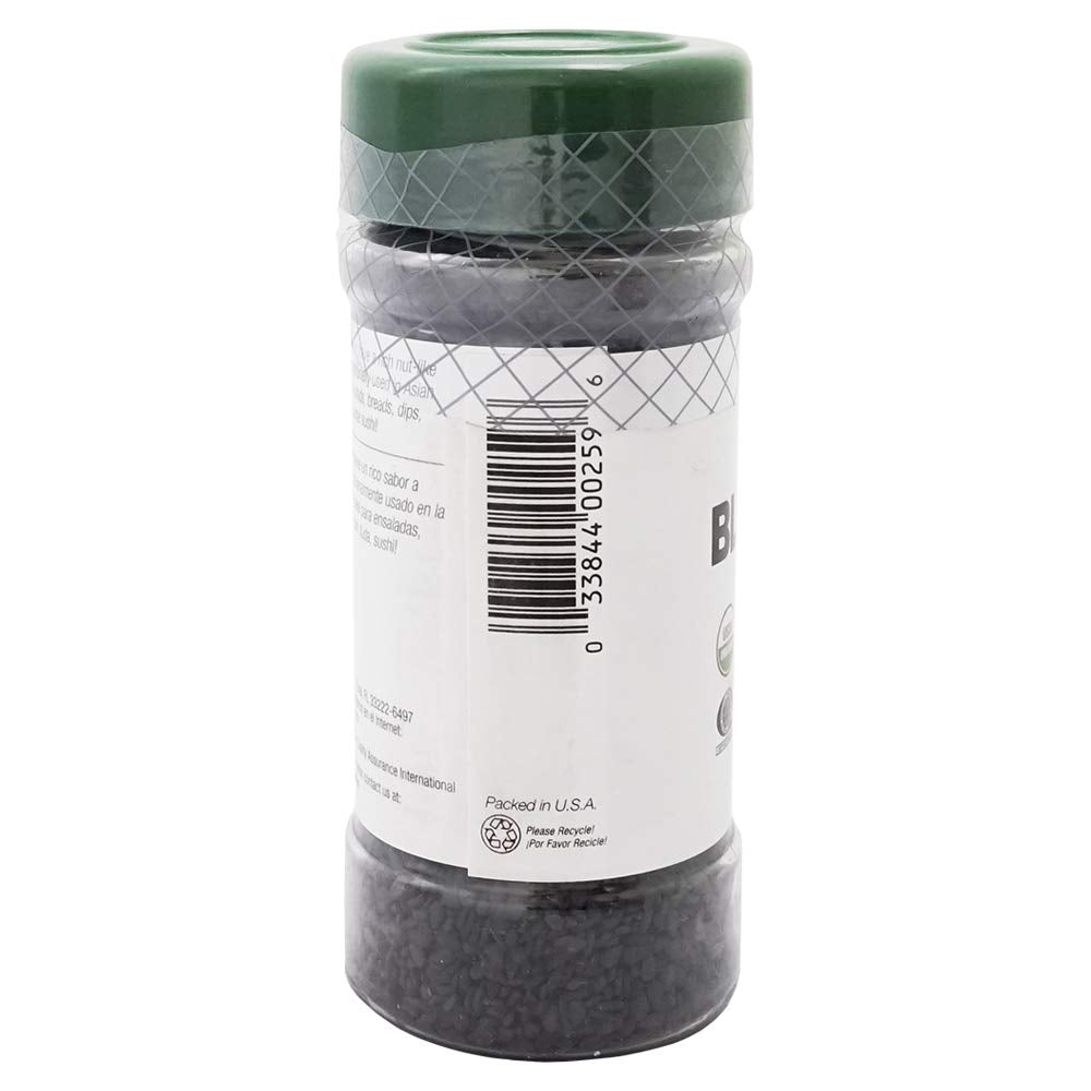 Badia Organic Black Sesame Seeds, 2.5-Ounce