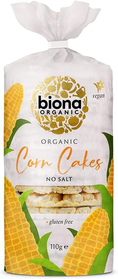 Biona Organic No Salt Corn Cakes 110g