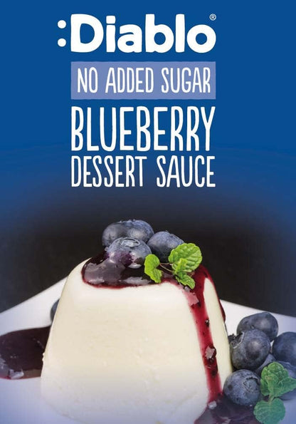 Diablo Dessert Sauce | No Added Sugar | Gluten Free | Diabetic Friendly | Hamper Available - Perfect for Gifting | 355g