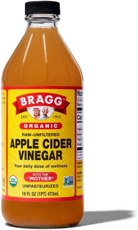 Bragg Organic Apple Cider Vinegar with The Mother| 1 X 473Ml us version