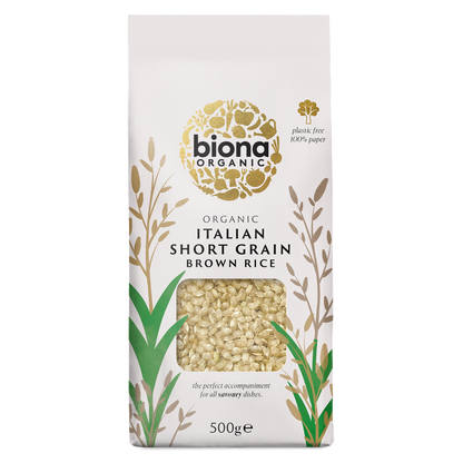 Biona SHORT GRAIN ITALIAN BROWN RICE