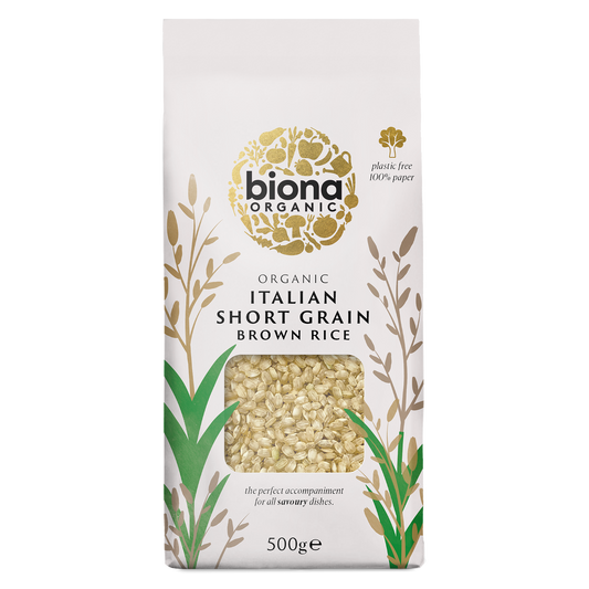 Biona SHORT GRAIN ITALIAN BROWN RICE