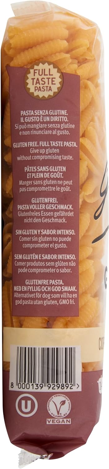 Garofalo Gluten Free Gnocchi Sardi (shell shape) Italian Dried Pasta, 400g - Suitable for Coeliac and Vegan diets (Pack of 1)