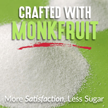 Lakanto Cane Sugar with Monk Fruit Sweetener - Reduced Sugar for Coffee, Tea, Cooking, Baking, Sauces, Smoothies, Oatmeal, Drinks, Jams, Syrup, Protein Shakes (1 lb)