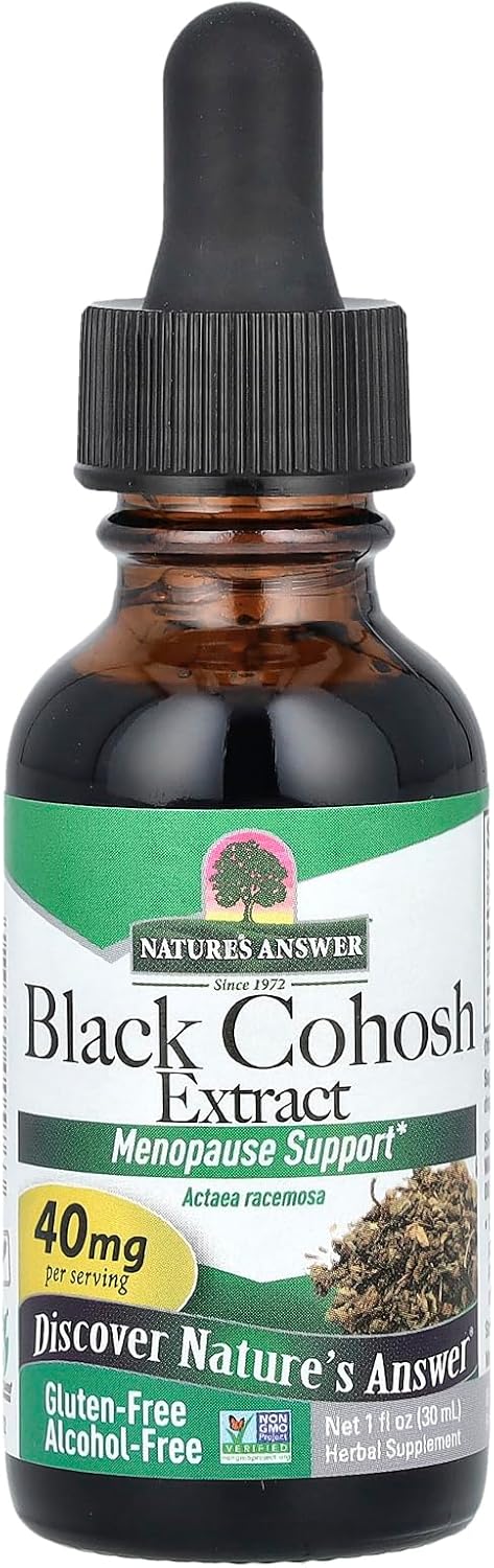 Nature's Answer Alcohol-Free Black Cohosh Root Extract - 30ml