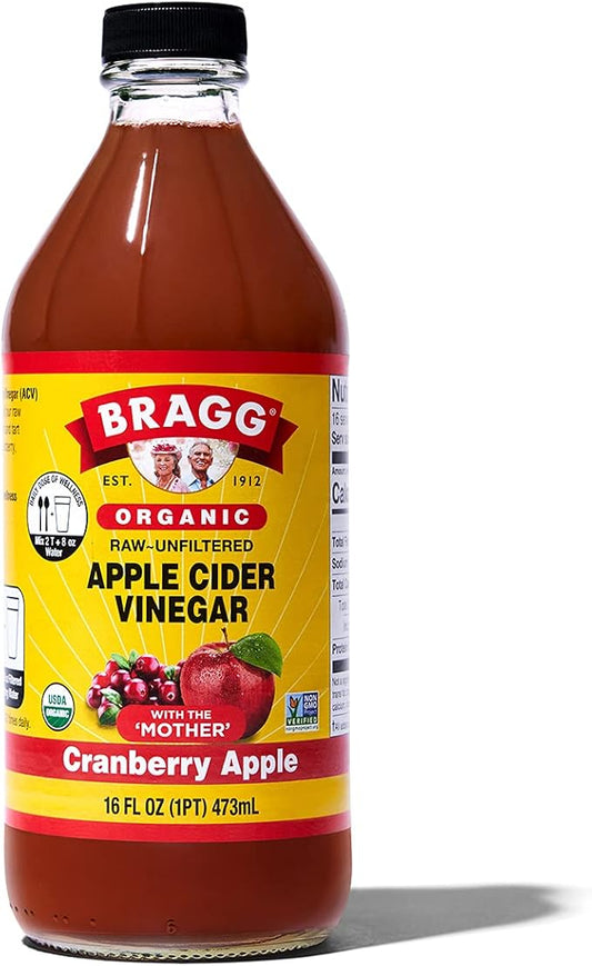 Bragg Organic Apple Cider Vinegar Cranberry Apple 473ml