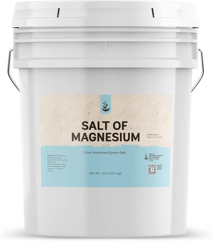 Pure Original Ingredients Epsom Salt Pure Magnesium Sulfate, Food Grade, Soaking Solution (1 Pound)