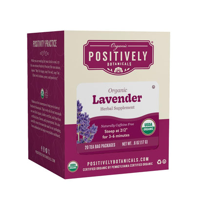 Organic Positively Botanicals Company, Anise Seed Herbal Tea Bags, 20 Count