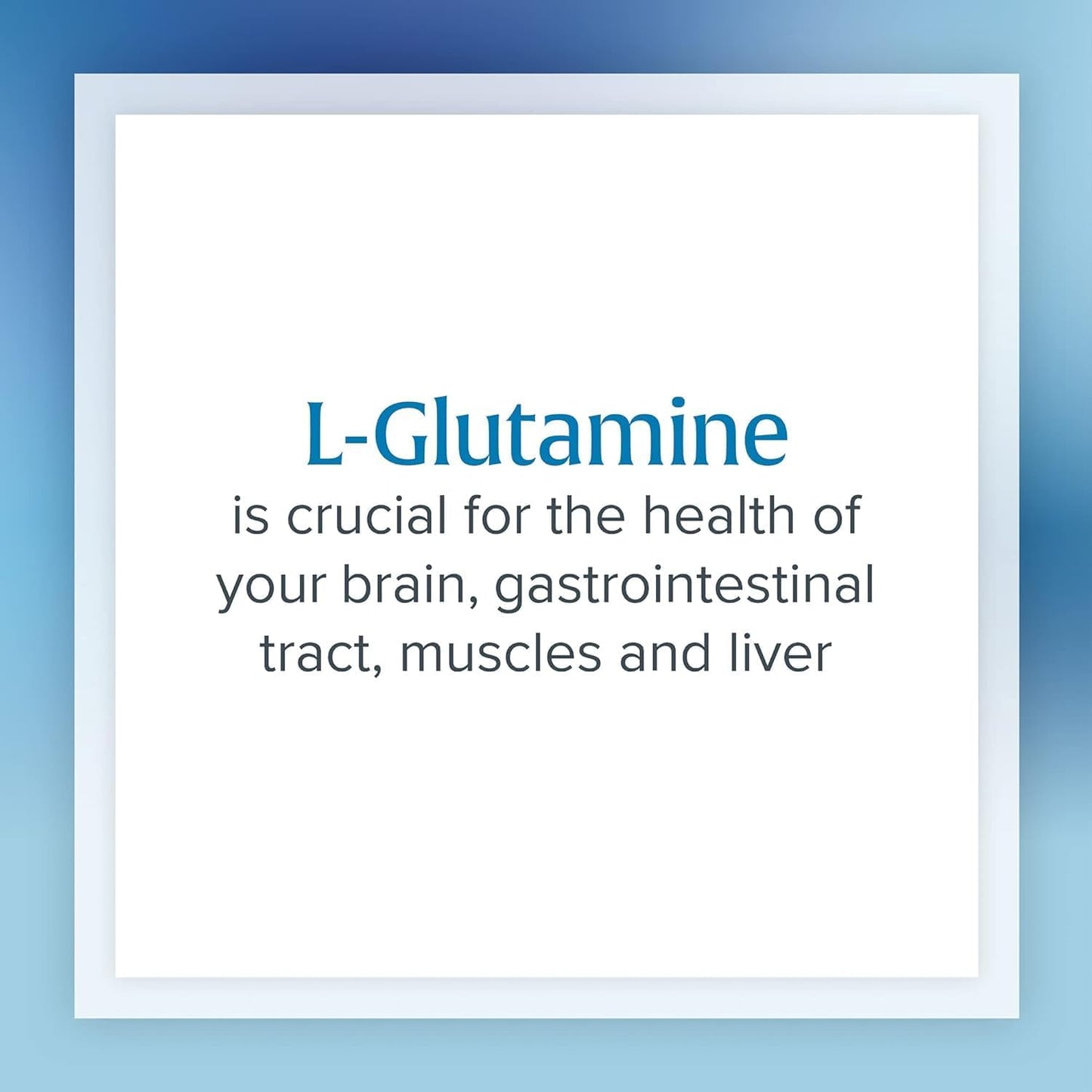 Natural Factors Micronized L-Glutamine Drink Mix 5000 mg, Supports Muscles and Immune Function, 16 Oz