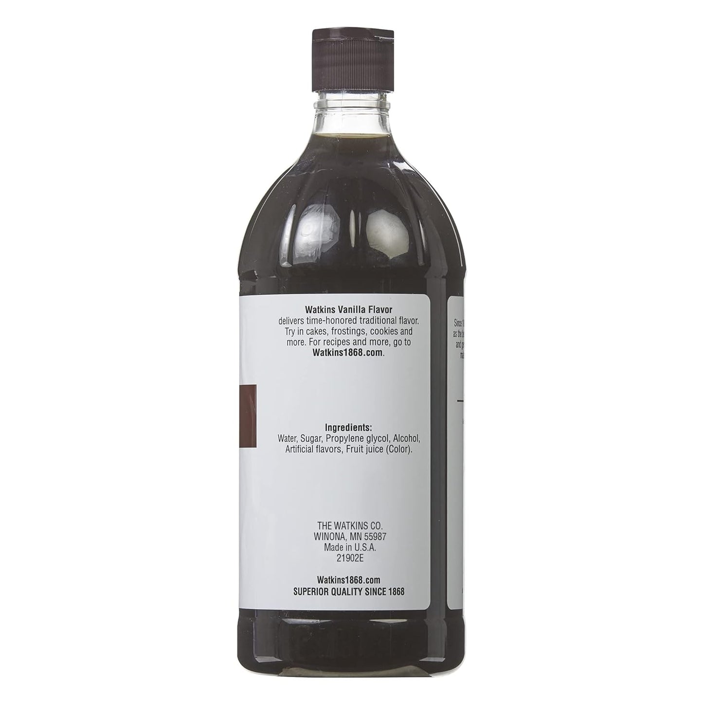 Watkins Organic Pure Vanilla Alcohol Free Flavoring, 2 Fl. Oz (Pack of 1)