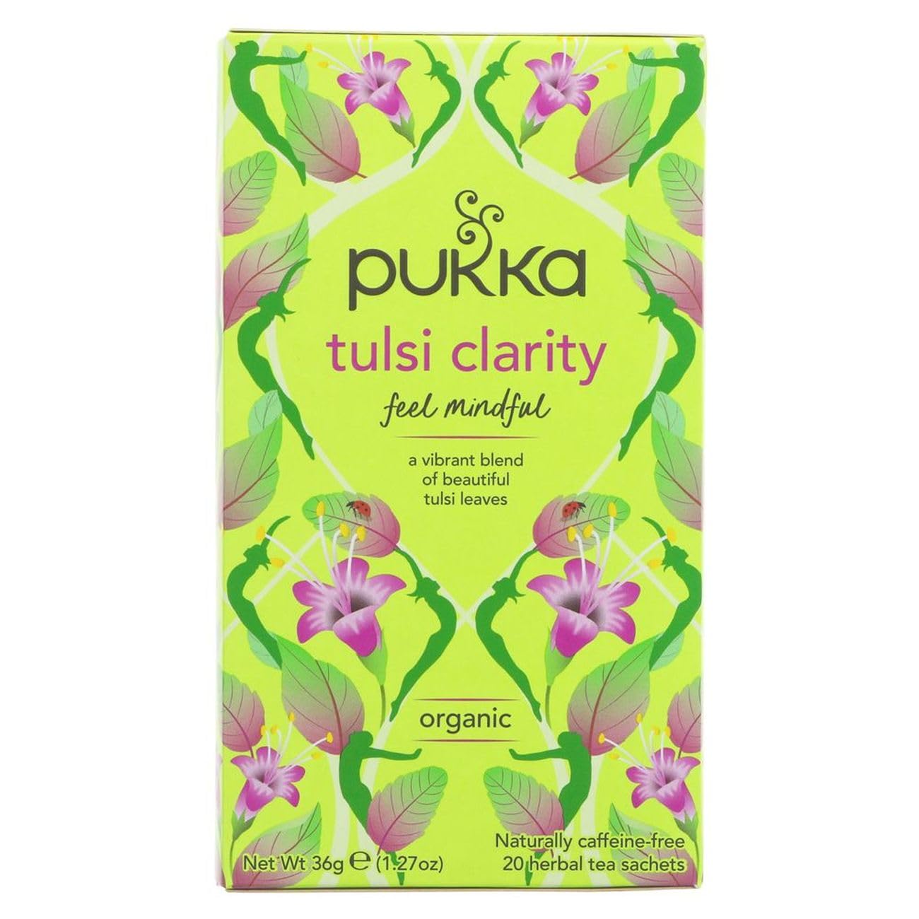 PUKKA Organic Three Tulsi Herb Tea, 20 EA