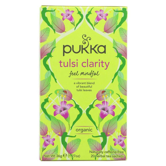 PUKKA Organic Three Tulsi Herb Tea, 20 EA