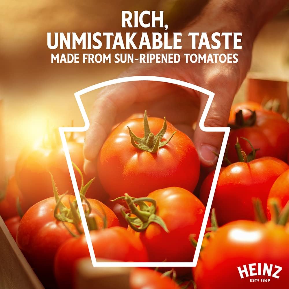 Heinz Tomato Ketchup 50% Less Sugar & Salt 800ml