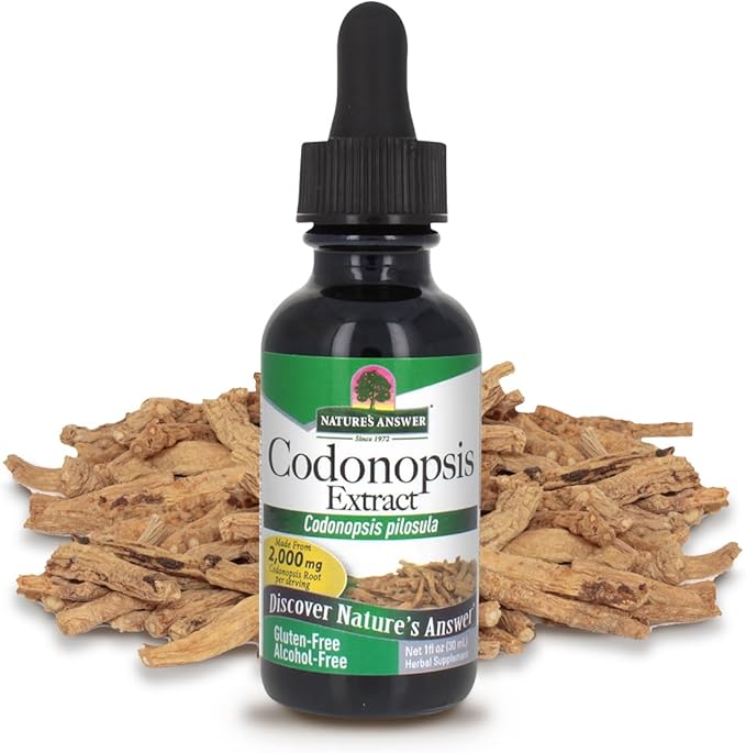Nature's Answer Alcohol-Free Codonopsis Root, 1-Fluid Ounce