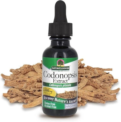 Nature's Answer Alcohol-Free Codonopsis Root, 1-Fluid Ounce