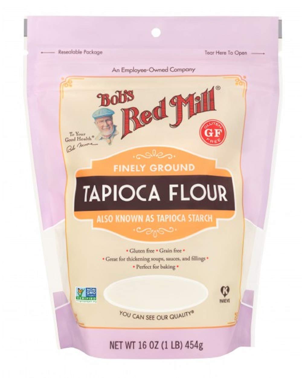 Bob's Red Mill Finely Ground Tapioca Flour, 16-ounce