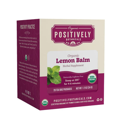 Organic Positively Botanicals Company, Anise Seed Herbal Tea Bags, 20 Count
