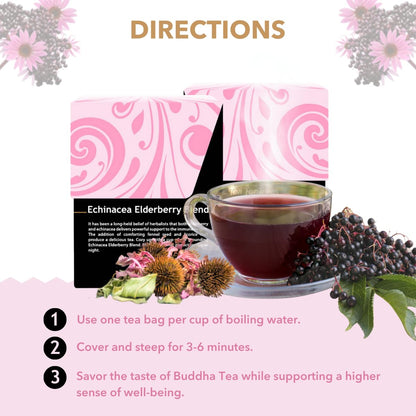 Buddha Teas - Chaga Tea - Organic Herbal Tea - For Cognitive Balance & Overall Health - With Chaga Mushroom, Antioxidants & B Vitamins - Caffeine Free - OU Kosher - 18 Tea Bags (Pack of 1)