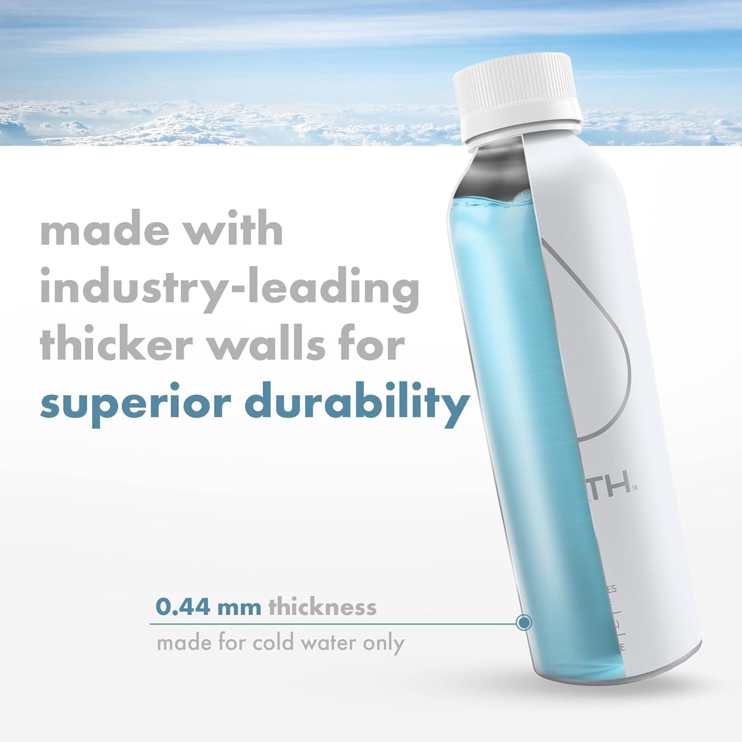 Path Still Bottled Water - Ultra-Purified, pH-Balanced Purified Water in Aluminum Bottle - BPA-Free, Reusable, Infinitely Recyclable - Crisp, Refreshing Taste 25 fl oz (Pack of )