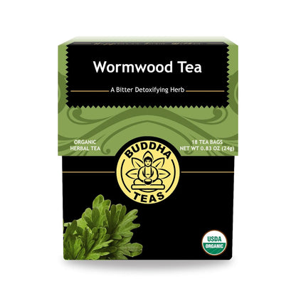 Buddha Teas - Chaga Tea - Organic Herbal Tea - For Cognitive Balance & Overall Health - With Chaga Mushroom, Antioxidants & B Vitamins - Caffeine Free - OU Kosher - 18 Tea Bags (Pack of 1)