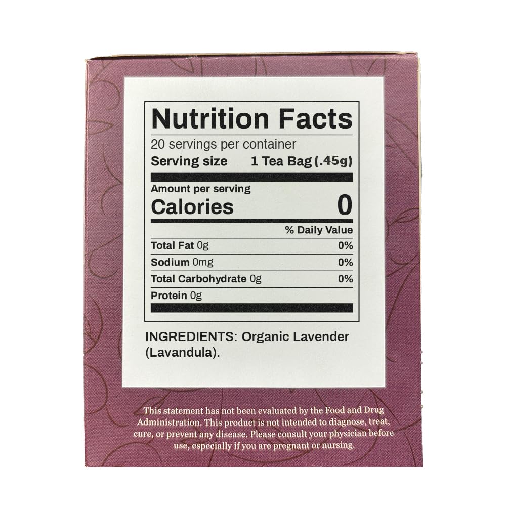 Organic Positively Botanicals Company, Anise Seed Herbal Tea Bags, 20 Count