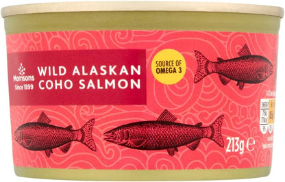 Morrisons Wild Alaskan Coho Salmon, 213g