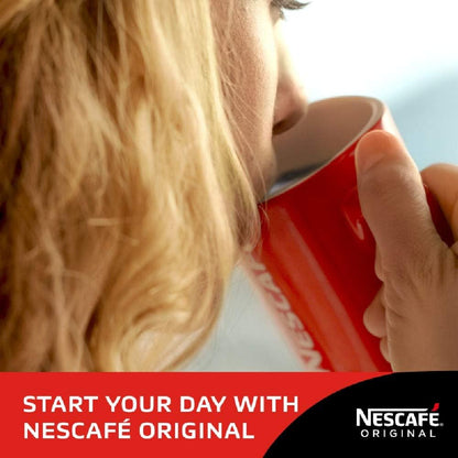 Nescafe Original Decaf Instant Coffee 200g, Rich Aroma, Full & Bold Flavour