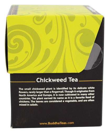Buddha Teas - Chaga Tea - Organic Herbal Tea - For Cognitive Balance & Overall Health - With Chaga Mushroom, Antioxidants & B Vitamins - Caffeine Free - OU Kosher - 18 Tea Bags (Pack of 1)