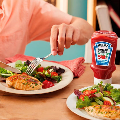 Heinz Tomato Ketchup 50% Less Sugar & Salt 800ml