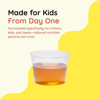 CHILDLIFE ESSENTIALS Liquid Vitamin C - Pure Vitamin C Liquid Supplement for Kids, Toddlers, & Babies, Immune System Support, Low Sugar, Natural Orange Flavor - 4 Fl Oz (Pack of 1)