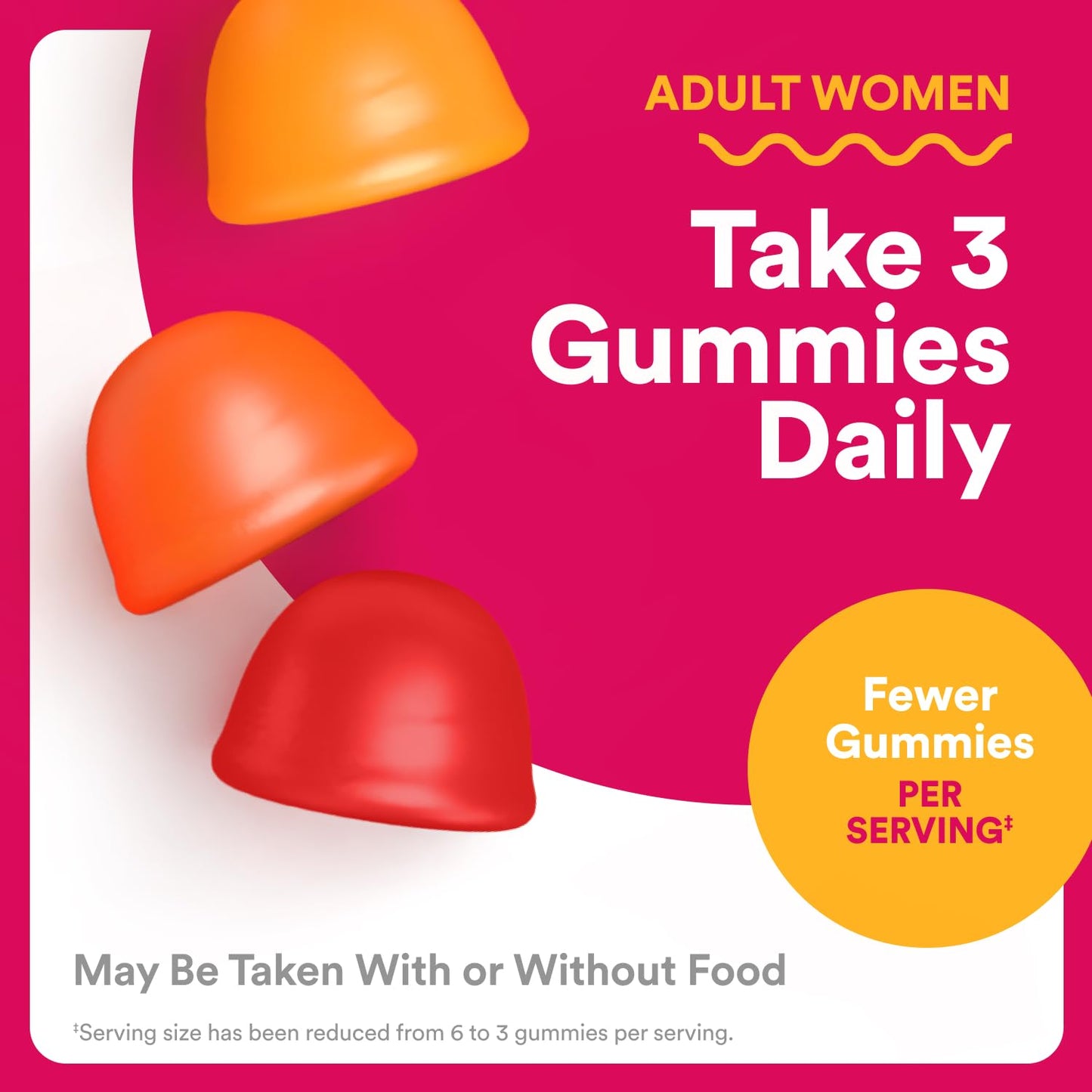 SmartyPants Women's 50+ Multi and Omegas Gummy Vitamins 90ct