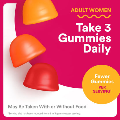SmartyPants Women's 50+ Multi and Omegas Gummy Vitamins 90ct