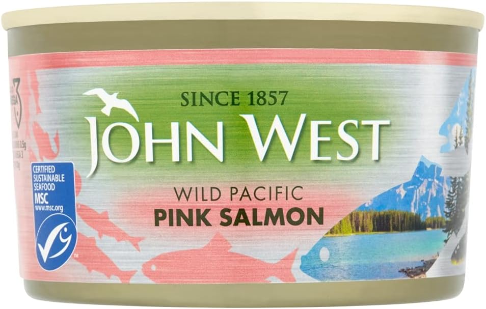 John West Wild Pacific Pink Salmon 213 g. High in Omeaga 3