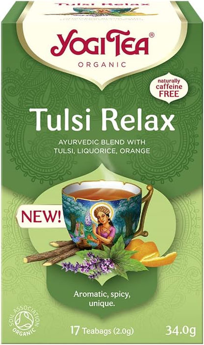 Yogi Tea Tulsi Relax Organic 17 Bags