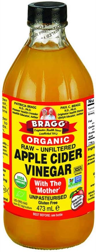 Bragg Organic Apple Cider Vinegar and Honey, 473ml